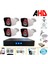 4 Kameralı Kare 4 Dış Kamera Set Harddisksiz Full Hd Gece Görüşlü Güvenlik Kamerası Sistemi 1