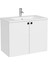Shift T20 Lavabo Dolabı 81008, 80 Cm, Parlak Beyaz, Lavabolu, Çift Kapaklı, Yavaş Kapanır 1