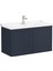 Root CLASSIC 68748 Kapaklı Lavabo Dolabı, Mat Lacivert, 100 cm 1