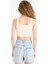Fitted Kare Yaka Fitilli Kaşkorse Crop Atlet X8330AZ25SM 6