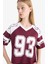Coool Loose Fit Bisiklet Yaka Sırt Baskılı Kısa Kollu Tişört F2905AX25SM 6