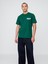 Erkek Koyu Yeşil Everyday Soft Relaxed Grafik T-Shirt 4