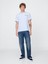 Erkek Açık Mavi Everyday Soft Relaxed Grafik T-Shirt 5