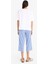 Pijama Takımı Regular Fit Kısa Kollu Baskılı Üst Esnek Belli Kapri Alt-Fall in Love F1959AX25SP 6