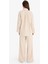 Relax Fit 2'li Takım Gofre Dokulu Uzun Kollu Gömlek Pantolon F4094AX25SM 8