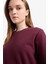 Regular Fit Bisiklet Yaka İçi Yumuşak Tüylü Selanik Kumaş Uzun Kollu Tunik F4156AX25SP 7