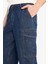 %100 Pamuk Hafif Kumaş Regular Fit Jean Uzun Bermuda Şort F4222AX25SM 6