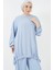 6682 Tunik Pantolon Ikili Takım - Mavi 2