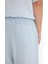 %100 Keten Relax Fit Bermuda Şort F4599AX25HS 6