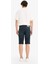 Slim Fit Dar Kesim Jean Bermuda Şort F4221AX25SM 7
