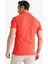 %100 Pamuk Slim Fit Dar Kesim Polo Yaka Nakışlı Kısa Kollu Tişört D7665AX25SP 9