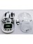 Jedel WD141 Kablosuz Mouse Bluetooth + 2.4ghz Kablosuz Şarj Edilebilir Mouse Şeffaf-Beyaz Macbook Uyumlu 2