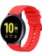 Samsung Galaxy Watch Active 2 40MM / 44MM ile Uyumlu Kordon Jel Silikon Tokalı Kayış 1