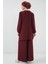 Kadın Tunik Pantolon Alt Üst Takım 6663 - Bordo 4