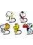1-5pcs Sevimli Snoopy Pvc Saman Kapak Kapağı 10MM Içecek Saman Fişi Yeniden Kullanılabilir Sıçrama Geçirmez Içme Fincan Aksesuarları Ev Parti Hediyesi Renk: 5PCS-10MM (Yurt Dışından) 1