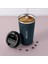 Paslanmaz Çelik Akıllı Kahve Tumbler Termos Kupası Akıllı Sıcaklık Ekran Taşınabilir Seyahat Kupası 380ML 510ML Kapasite: 301-400ML/RENK: Koyu Mavi (Yurt Dışından) 1