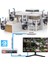 Set 4 Kameralı 4tb HDD Li Güvenlik Kamera Seti Hareketli Kablosuz Akıllı Xmeye + 19" Monitör 2