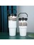 20/30 Oz Paslanmaz Çelik Termos Şişe Araç Yalıtımlı Kupa Tumbler Vakum Şişeler Soğuk ve Isı Termal Kupa Spor Termal Kupa Kapasite: 890ML/RENK: Beyaz (Yurt Dışından) 1