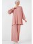 Ayrobin Tunik Pantolon Alt Üst Takım 6712 - Somon 1