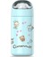 350MLSTAINLESS Çelik Termos Fincan Öğrenci Çocuklar Anime Karikatür Vakum Şişesi Sevimli Yavru Kedi/köpek/ayı Yalıtımlı Su Şişeleri Dak Kapasitesi: 350ML/RENK: Koyu Mavi (Yurt Dışından) 1