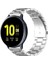samsung Galaxy Watch Active 2 40MM / 44MM ile Uyumlu Kordon Klasik Baklava Model Paslanmaz Çelik Metal Kayış 1