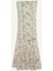 Coool Bodycon Vücudu Saran Straplez Çiçek Desenli Tül Maxi Elbise F5577AX25SM 9