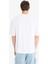 %100 Pamuk Loose Fit Bisiklet Yaka Baskılı Kısa Kollu Tişört F5705AX25SM 6