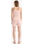 Regular Fit Pijama Takımı Desenli Askılı Üst Esnek Belli Şort-Fall in Love F5774AX25SM 7