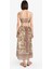 Regular Fit Desenli Plaj Maxi Eteği-Fall in Love F5487AX25HS 6