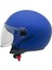 Square Yarım Kask Solid A7 Mat Mavi 2