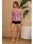 Tankini Şortlu Yaz Desenli 5