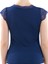 Kadın Modal Elastan T-Shirt 1348 - Lacivert 2