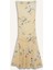 Coool Bodycon Vücudu Saran Straplez Çiçek Desenli Tül Maxi Elbise F5577AX25SM 7