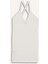 Slim Fit Dar Kesim V Yaka Kolsuz Elbise F7094AX25SM 10