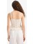 Slim Fit Dar Kesim Püskül Detaylı Triko Atlet F7081AX25SM 7