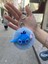 Mavi Stitch Peluş Aynalı Anahtarlık 1