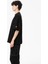 Baskılı Siyah Oversize T-Shirt 3