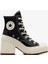Chuck 70 De Luxe Heel Unisex Siyah Platform Sneaker.001 1