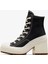 Chuck 70 De Luxe Heel Unisex Siyah Platform Sneaker.001 5