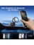 Metal Katlanabilir Karbon Fiber Magsafe Mıknatıslı Araç Telefon Tutucu 360° Dönebilir Kilitli Vakum 3