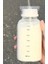 Temiz Cam Saman Saman Kupası Çift Kapaklı Sızdırmaz Kapak Yeniden Kullanılabilir Cam Içecek Şişe Süt Şişesi Zaman Işaretleyici Renk: 350ML Şeffaf (Yurt Dışından) 1
