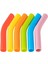 Silikon Pipet Kapakları Metal Pipetler Kapak Kapak 8mm Geniş Paslanmaz Çelik Gıda Saman Saman Saman Kapak Aksesuarları Yeniden Kullanılabilir Renk: 6pcs-Multicolor (Yurt Dışından) 1
