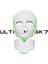 Ultra Mask 7 LED Işık Terapisi Maskesi – 192 Led, 7 Renkli Fotoporasyon & Miyostimülasyon | Anti-Aging Cilt Yenileme 4
