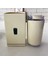 Paslanmaz Çelik Vakum Şenlikler Içme Ketletumbler Termos Fincan Sütlü Beyaz Kahve Kupa Araba Yalıtımlı Su Şişesi Travelcapacity: 240ML-40OZ/RENK: BEYAZ-240ML (Yurt Dışından) 1