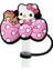 1-12PCS Miniso Hello Kitty Saman Kapak KAPAĞI10MM Içecek Saman Tapası Yeniden Kullanılabilir Sıçrama Kanıtı Içme Fit Kupa Saman Kapağı Takılar Kolye Renk: 1PCS-10MM (Yurt Dışından) 1
