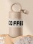 Yeni Kahve Seyahat Kupa Su Şişesi Paslanmaz Çelik Termos Şişesi 460ML Seyahat Kahve Kupası Taşınabilir Tumbler Moda Vakum Şişesi Kapasite: 460ML/RENK: Bej (Yurt Dışından) 1
