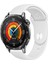 Huawei Watch Gt5 46MM Akıllı Saat ile Uyumlu Yumuşak Dokulu Silikon Kordon Kayış 1