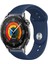 Huawei Watch Gt5 46MM Akıllı Saat ile Uyumlu Yumuşak Dokulu Silikon Kordon Kayış 1