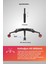 Samurai Red Ergonomik Fileli ve Deri Oyuncu / Ofis Koltuğu - 2e2.3.7.b7 Kırmızı-Siyah 5