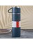 Taşınabilir 304 Paslanmaz Çelik Vakum Yalıtımlı Şişe Hediye Seti Ofis Iş Tarzı Kahve Termos Şişe Şişesi Sürahi Kapasite: 500ML/RENK: Mavi (Yurt Dışından) 1